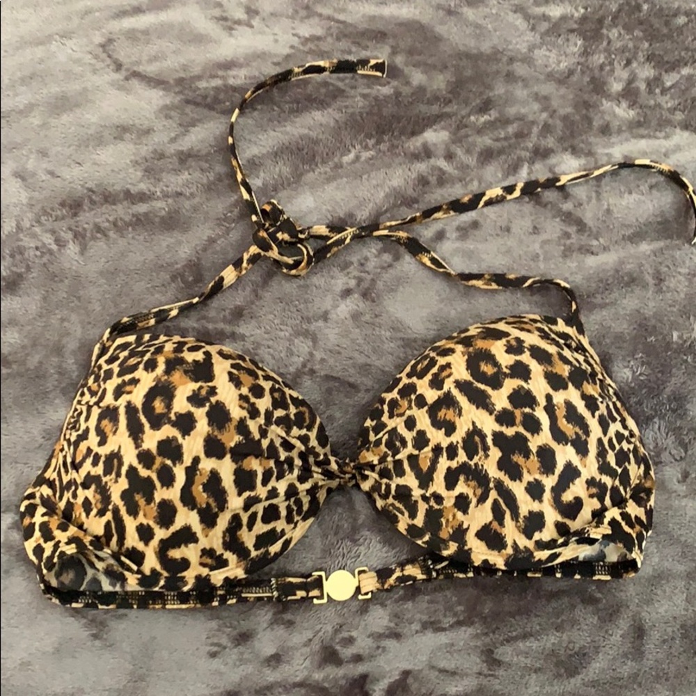 Victoria Secret Leopard Bikini Top